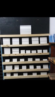 Moldura de gesso